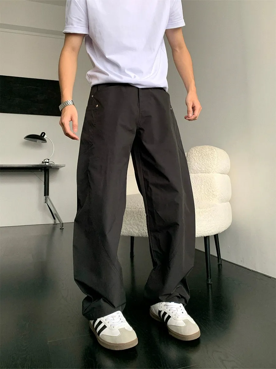 Loose Wide-Leg Casual Pants