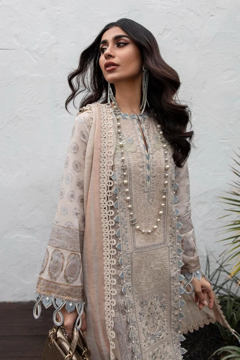 M221-011B-CU | Sana Safinaz Muzlin Spring Collection 2022 Vol 1  | Unstitched Printed Lawn Suits