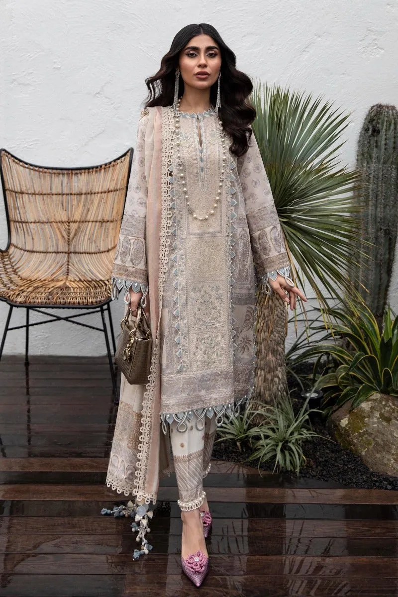 M221-011B-CU | Sana Safinaz Muzlin Spring Collection 2022 Vol 1  | Unstitched Printed Lawn Suits