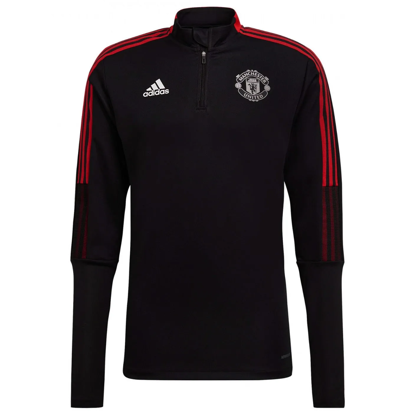 Manchester United black training technical tracksuit 2021/22 - Adidas