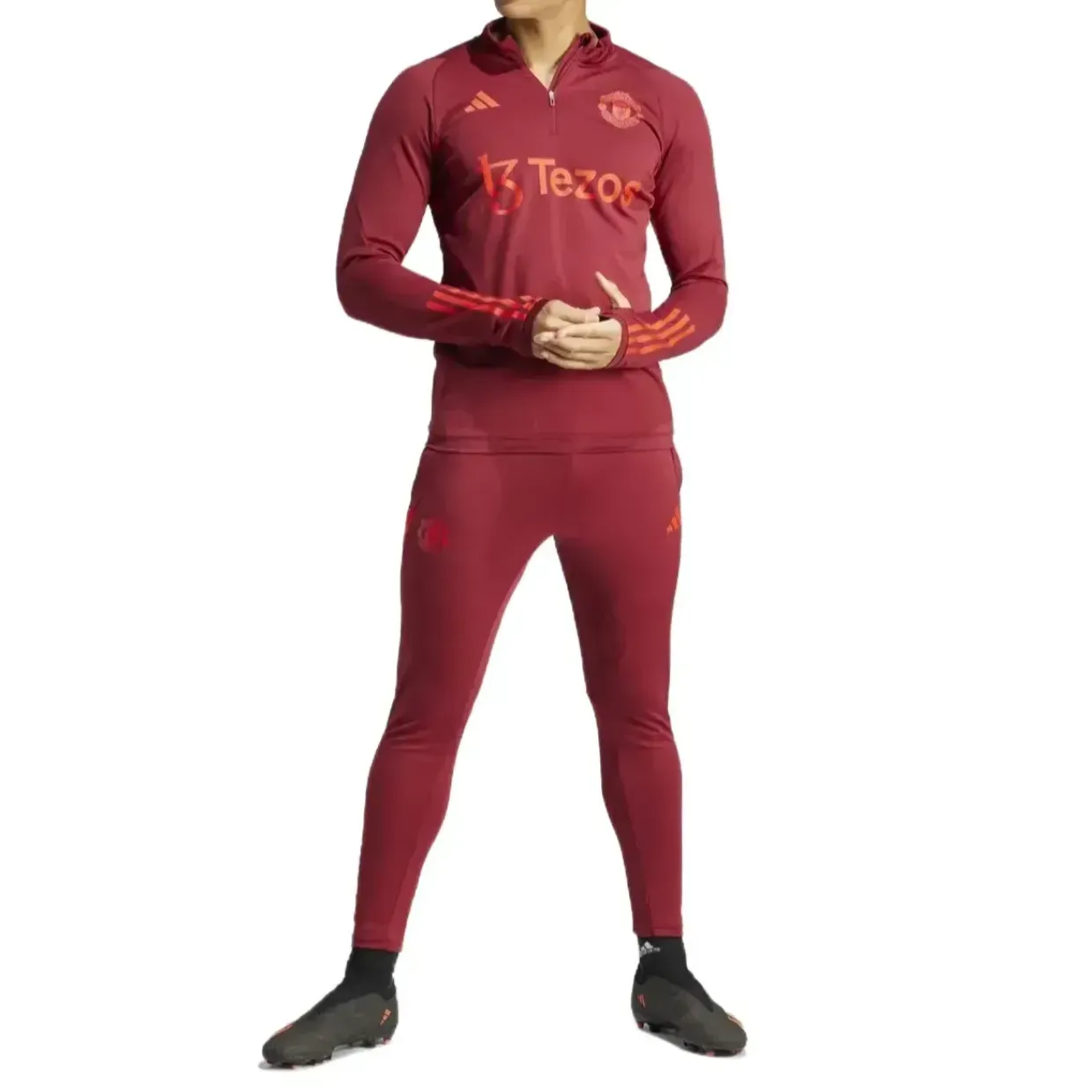 Manchester United UCL training technical Soccer tracksuit 2023/24 - Adidas