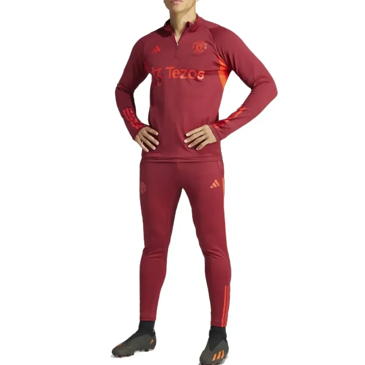 Manchester United UCL training technical Soccer tracksuit 2023/24 - Adidas