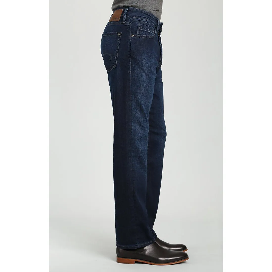 Mavi Men's Traditional Cut Matt Comfort Jean