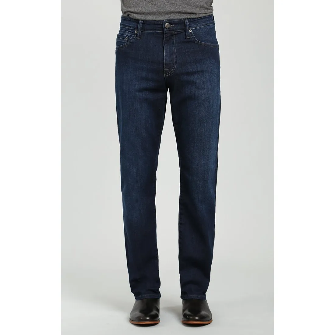 Mavi Men's Traditional Cut Matt Comfort Jean