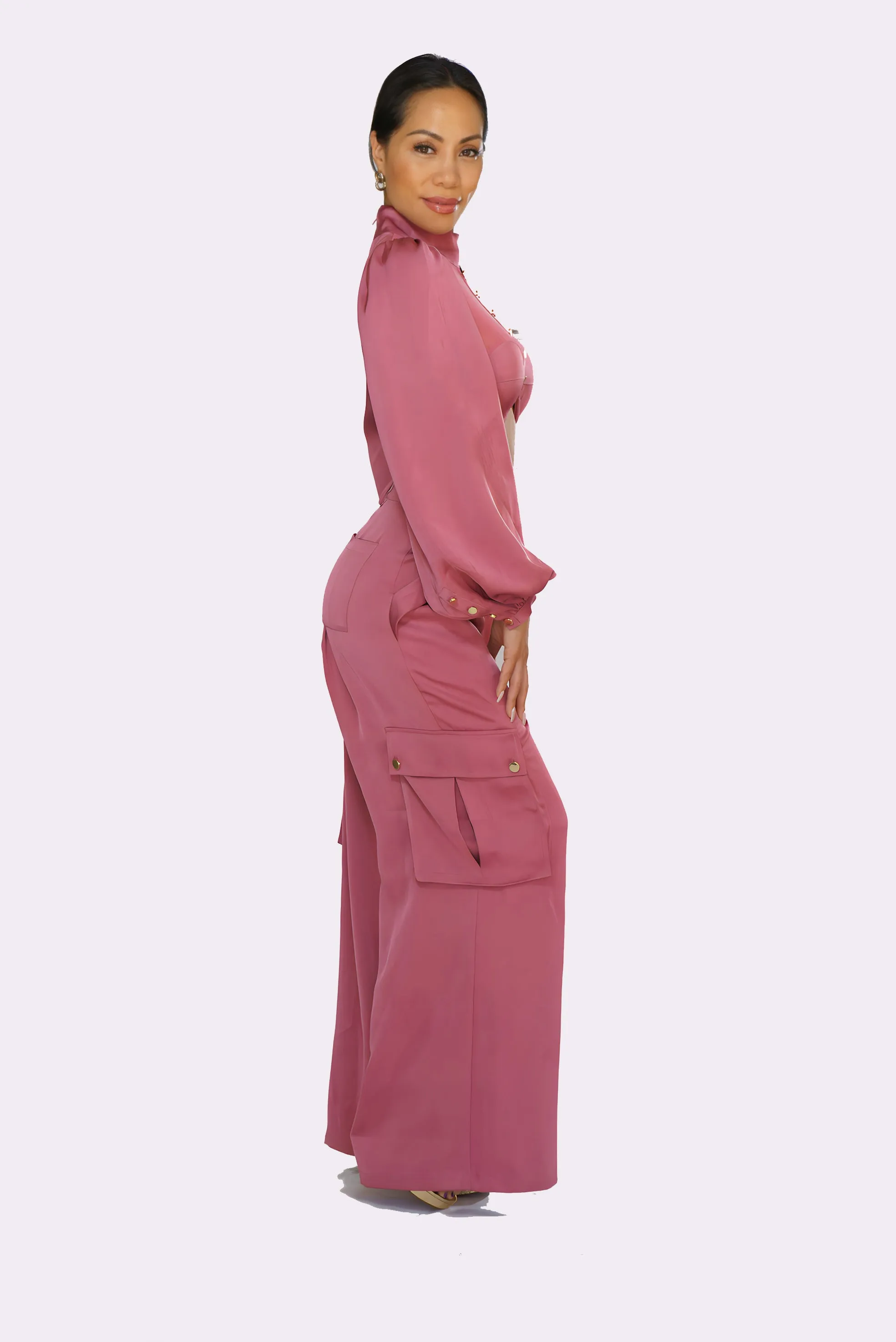 Mayna 2 piece-set in pink