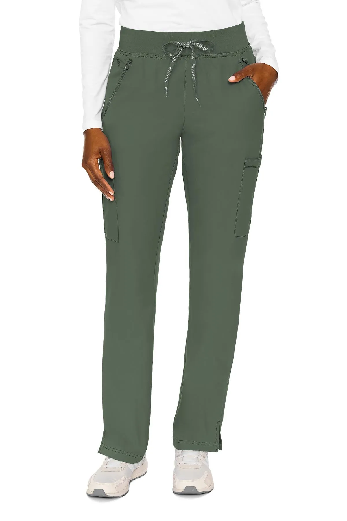 Med Couture Scrub Pants Insight Zipper Pocket Tall 2702
