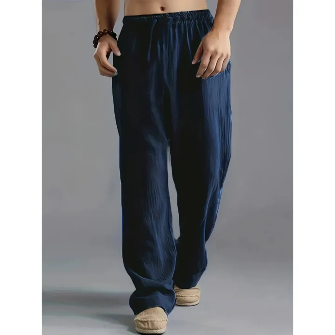 Men's Casual Summer Wide Leg Pants | Walking