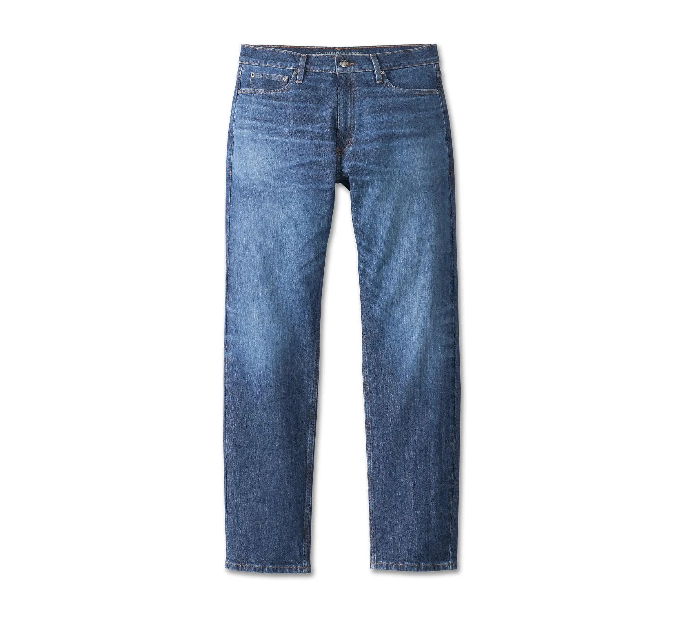 Men's Harley-Davidson Straight Jean - Medium Wash Denim