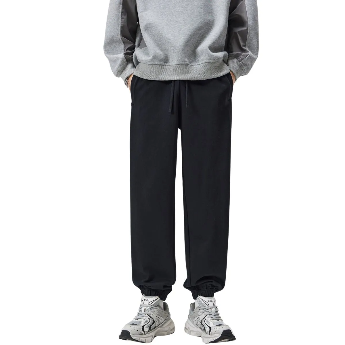 Men's Solid Color Casual Joggers