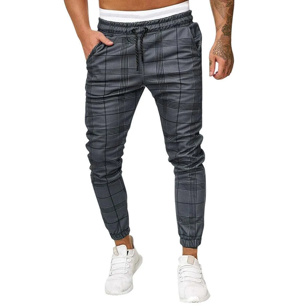 Men's Sport Pants Striped Joggers