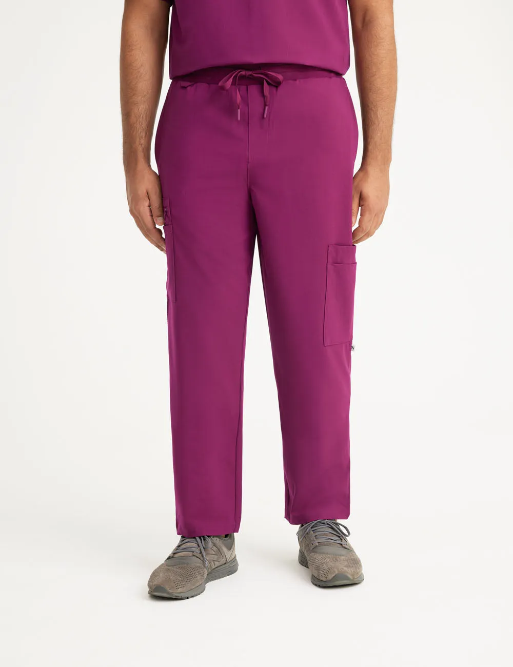 Mens Straight Leg Scrub Pants