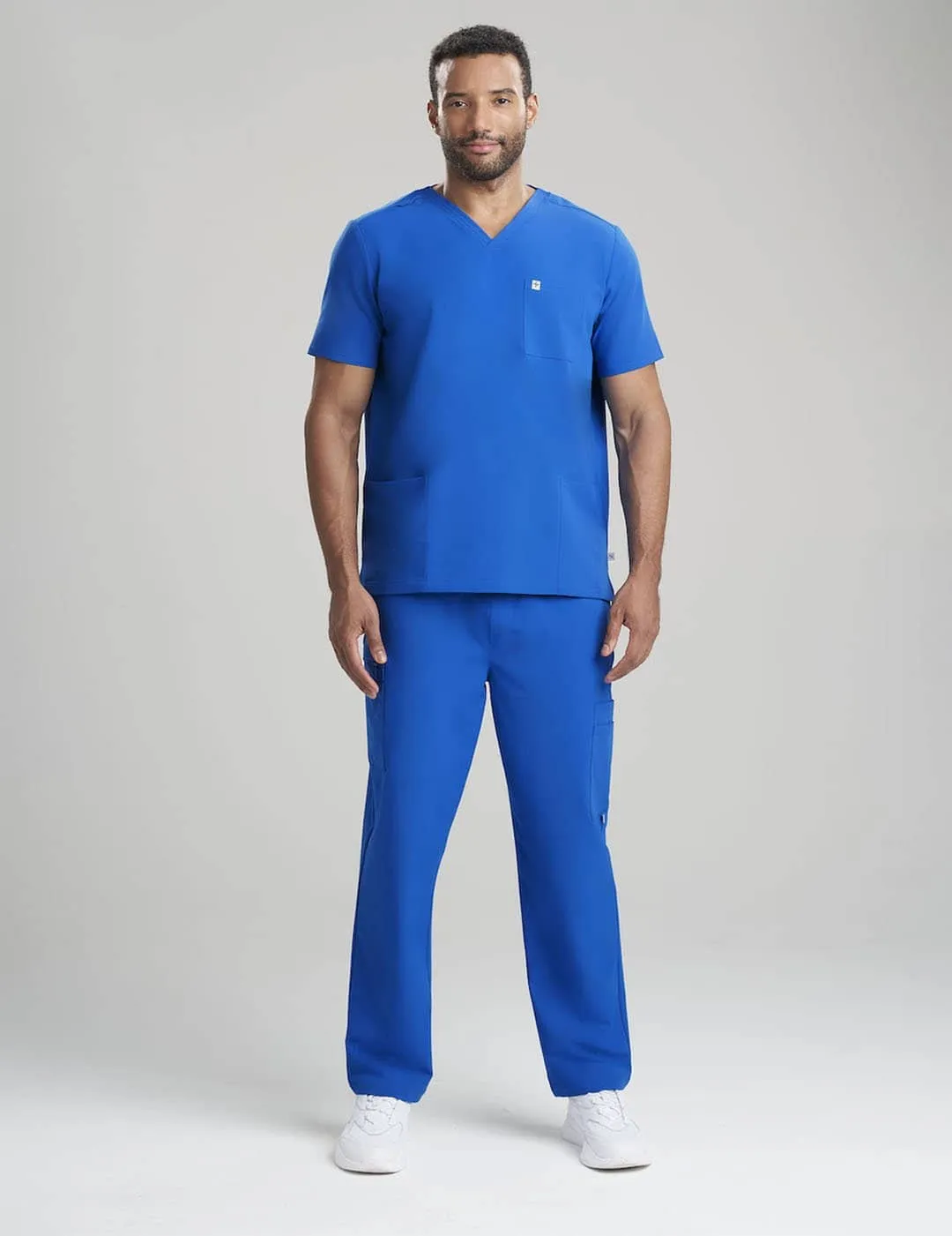 Mens Straight Leg Scrub Pants