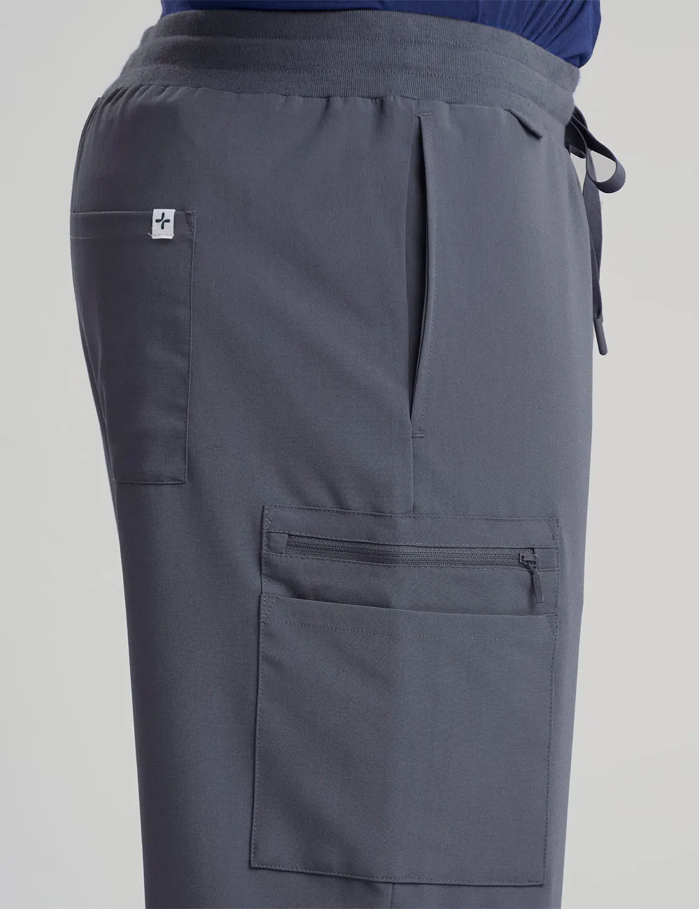 Mens Straight Leg Scrub Pants