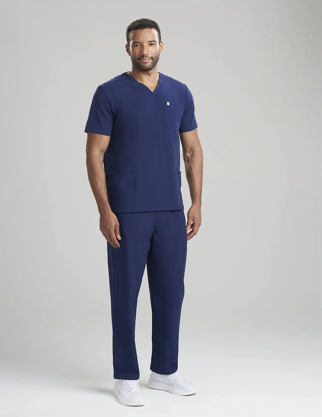 Mens Straight Leg Scrub Pants