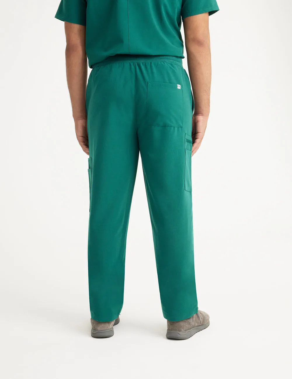 Mens Straight Leg Scrub Pants