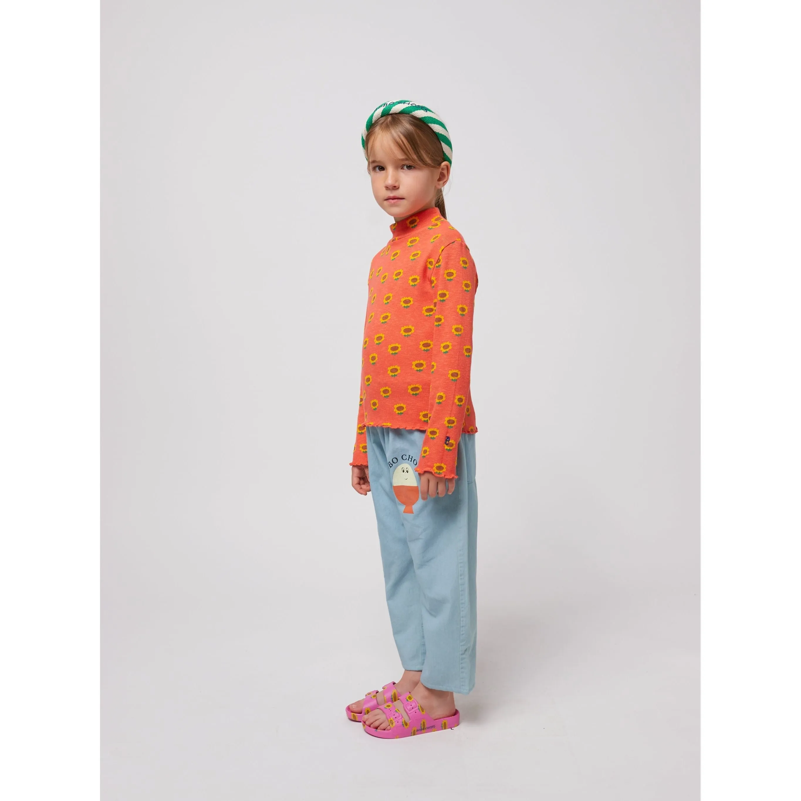 Morning Egg Light Denim Pants