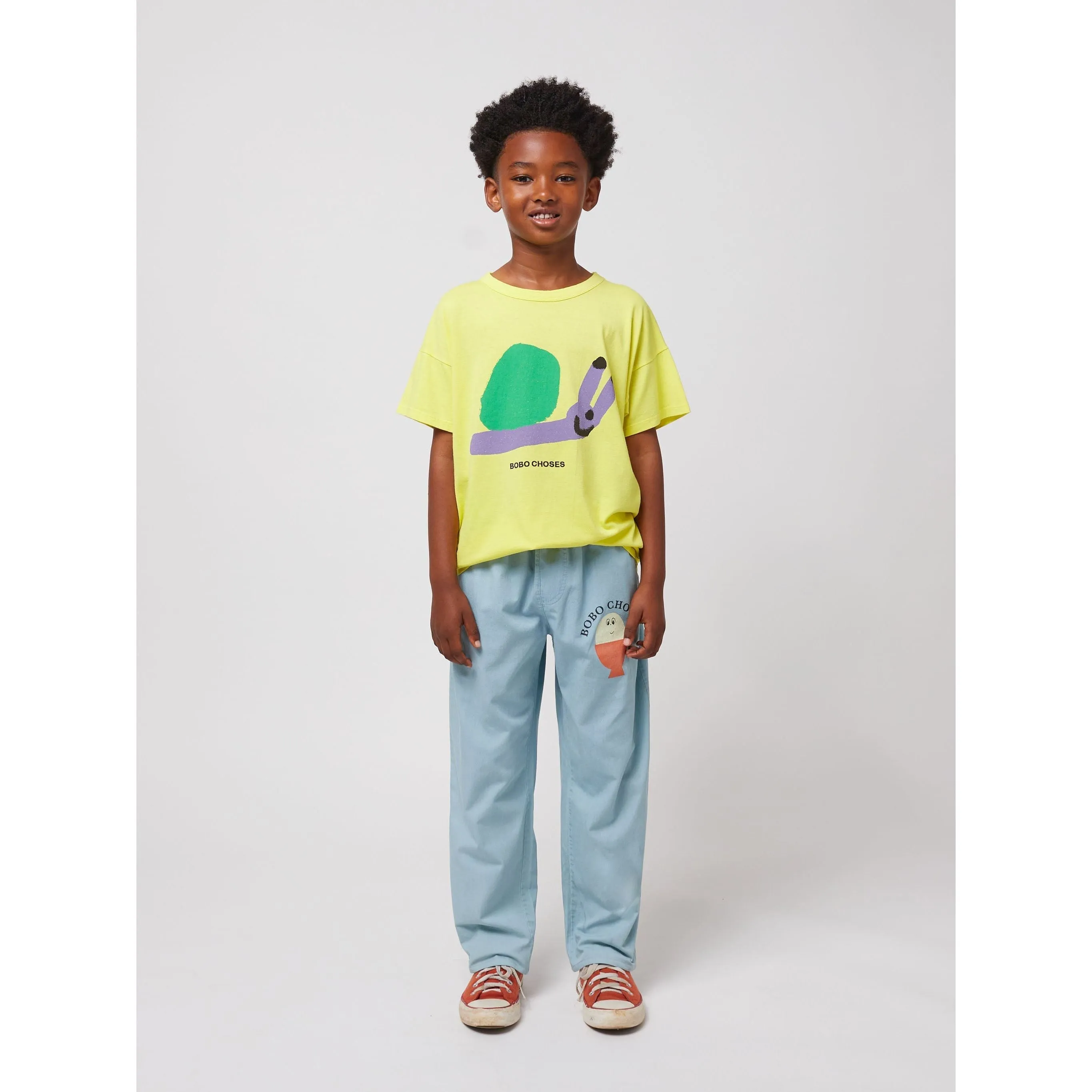 Morning Egg Light Denim Pants