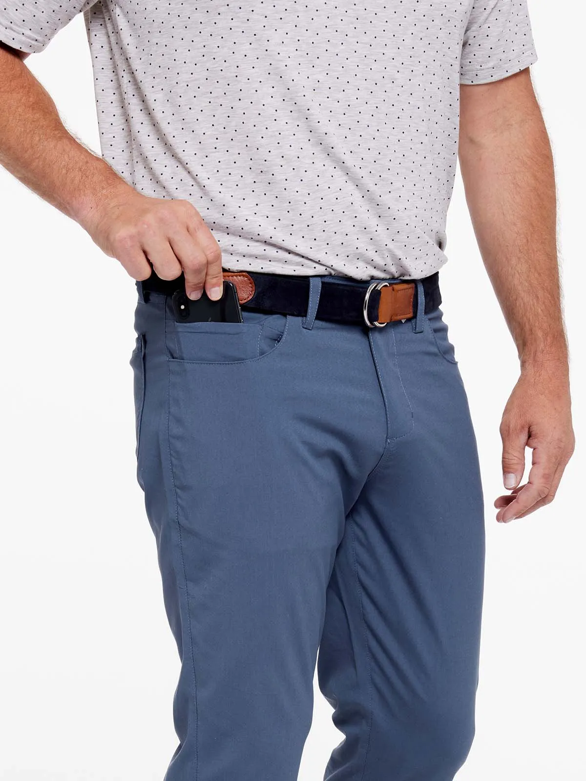 Motion Pant Straight Fit - Light Stone