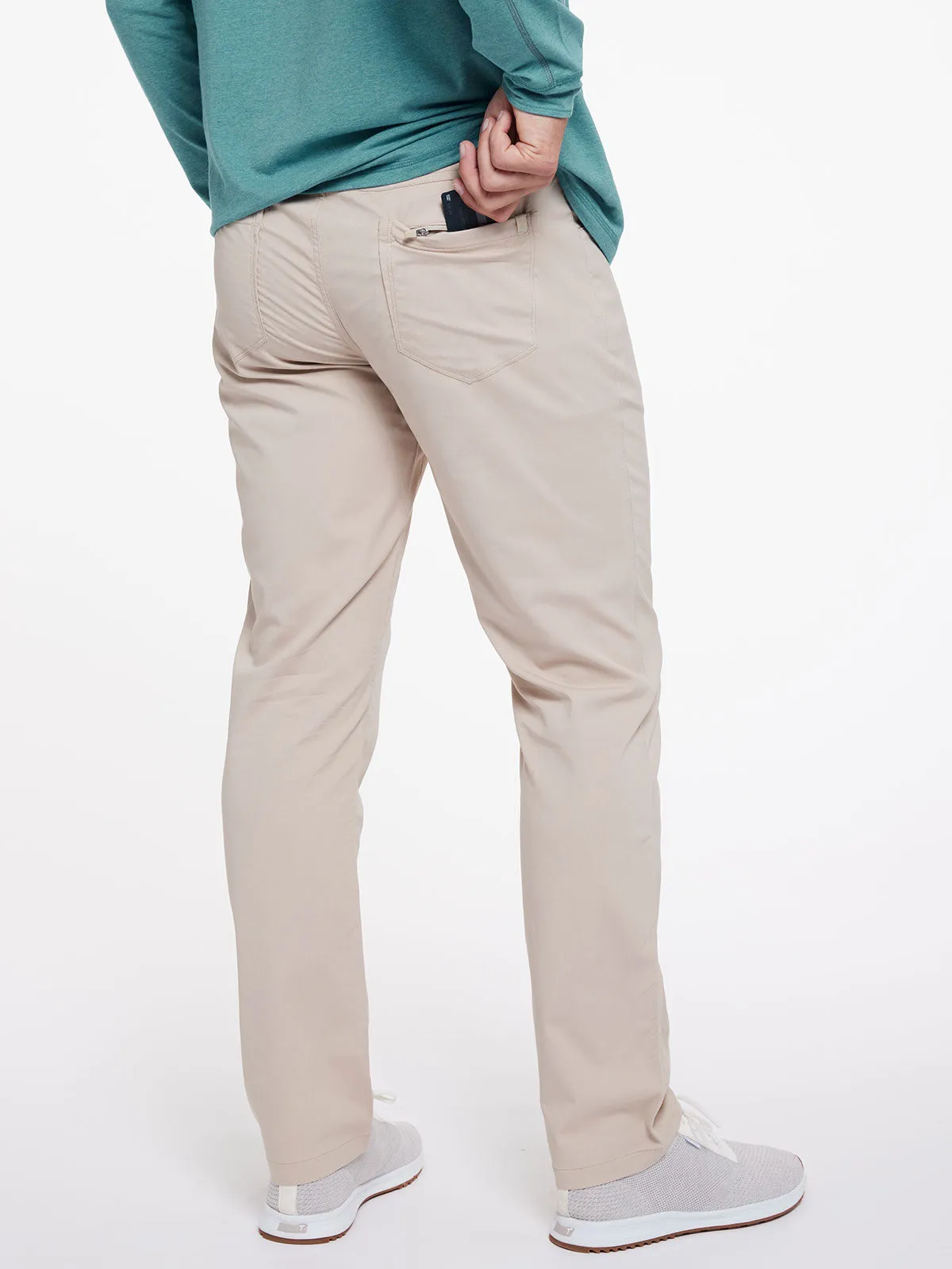 Motion Pant Straight Fit - Light Stone