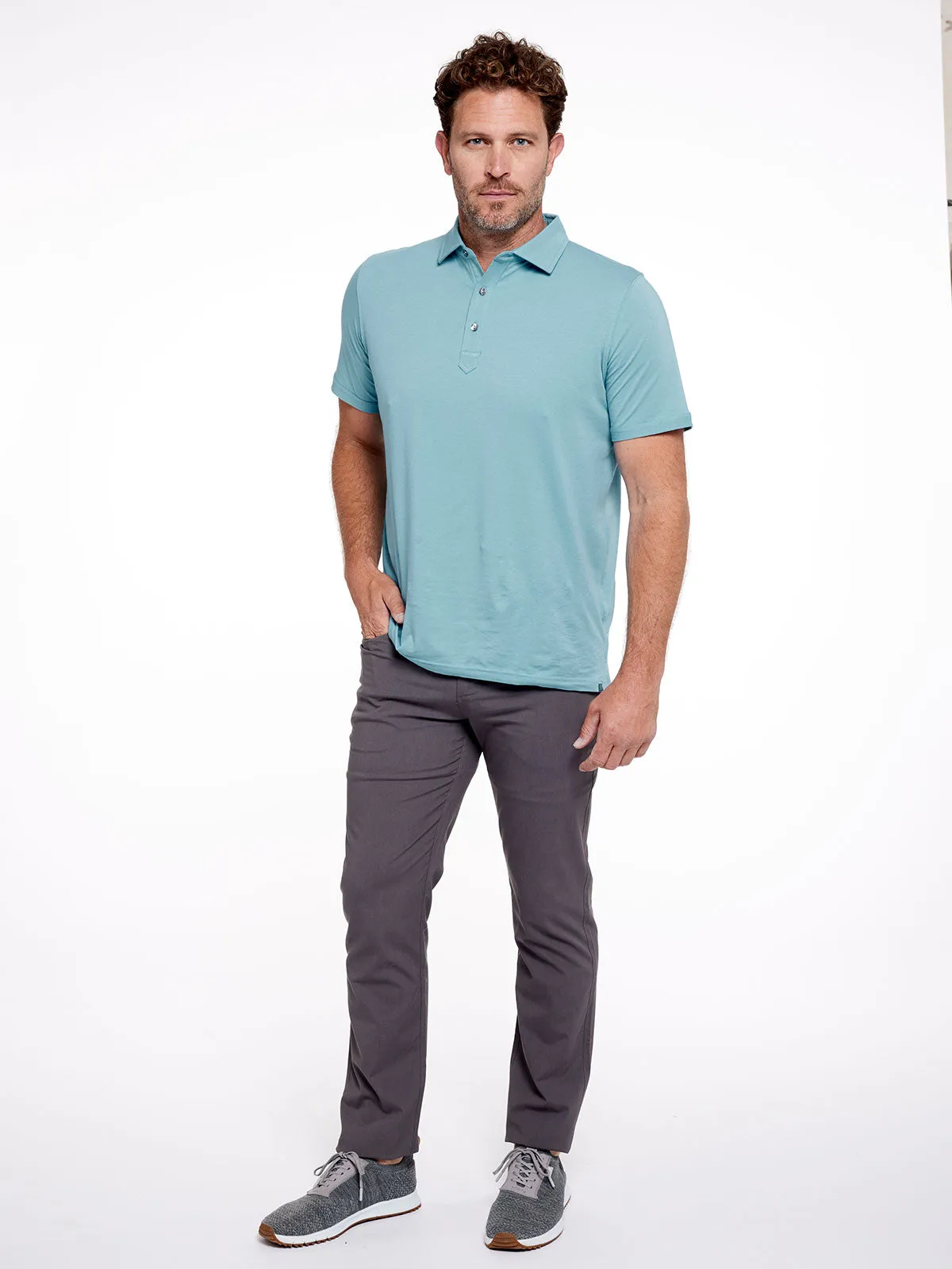 Motion Pant Straight Fit - Light Stone