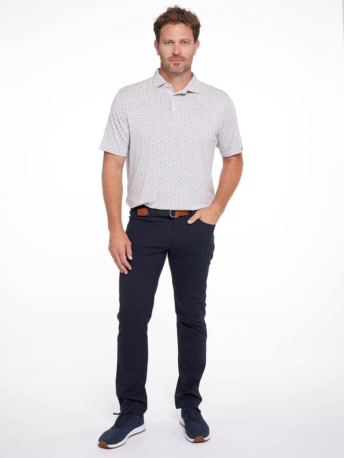 Motion Pant Straight Fit - Light Stone