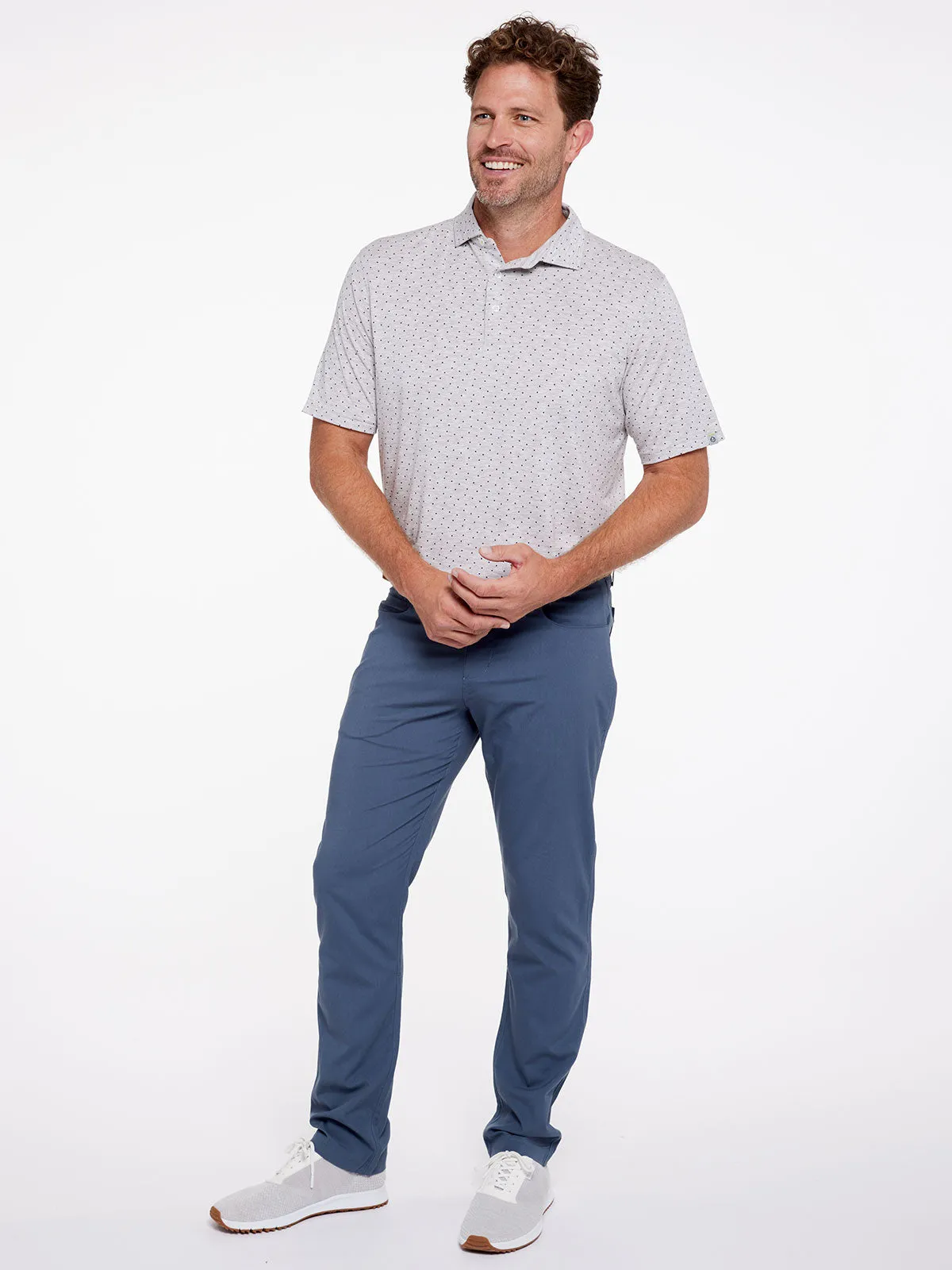 Motion Pant Straight Fit - Light Stone