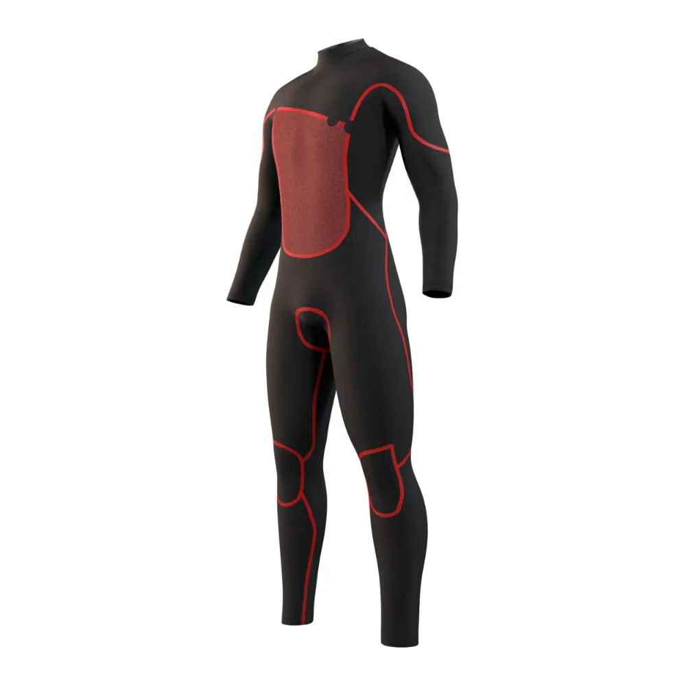 MYSTIC THE ONE 4/3 ZIP FREE BLACK