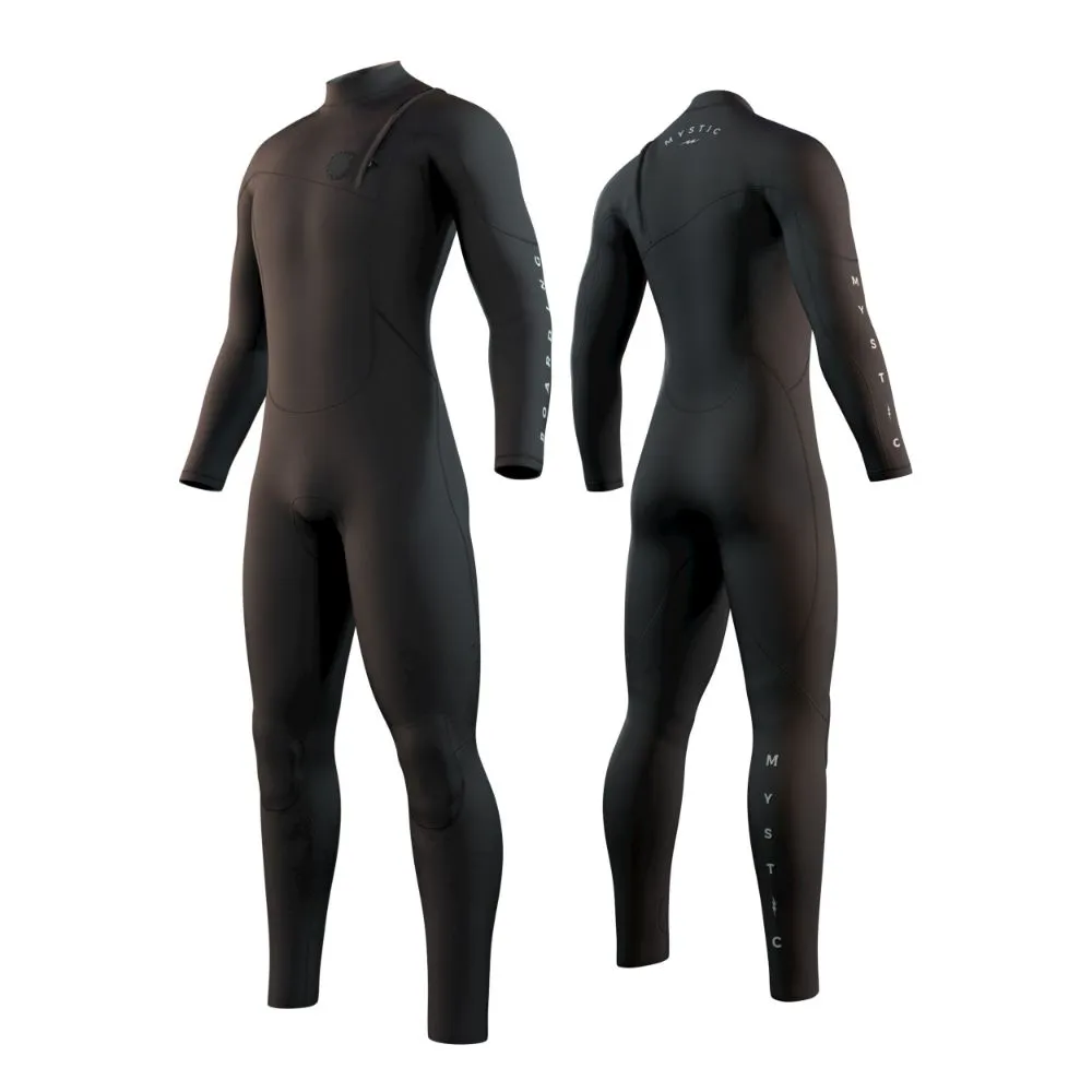 MYSTIC THE ONE 4/3 ZIP FREE BLACK