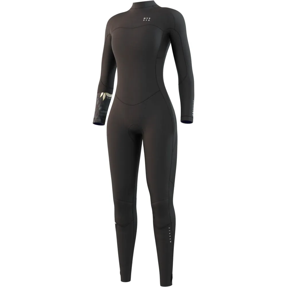 MYSTIC WMS DAZZLED 4/3 BACK ZIP BLACK