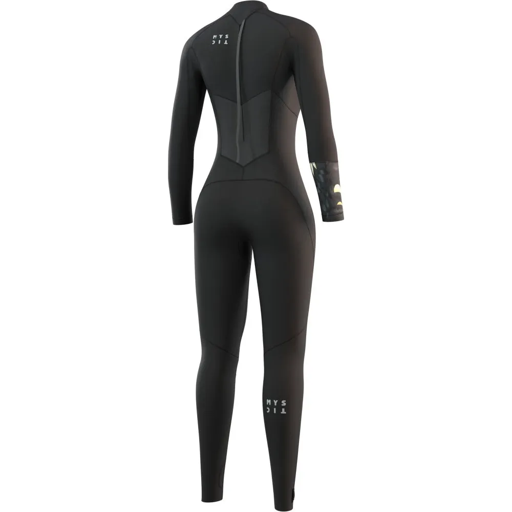 MYSTIC WMS DAZZLED 4/3 BACK ZIP BLACK