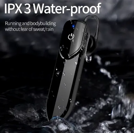 NEW Bluetooth V5.0 Wireless Earphones Sports Waterproof Earbuds with Mic for Driving Handsfree Long Standby Business