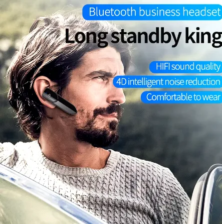NEW Bluetooth V5.0 Wireless Earphones Sports Waterproof Earbuds with Mic for Driving Handsfree Long Standby Business