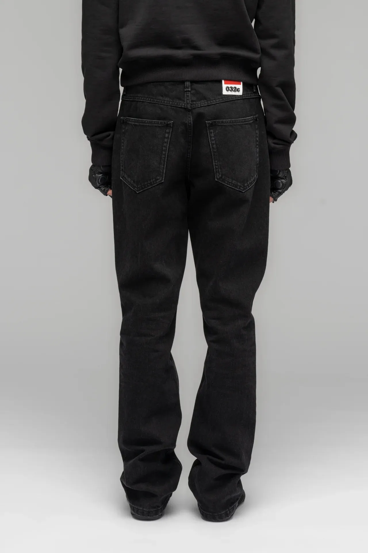 NEW CLASSIC STRAIGHT LEG JEAN - WASHED BLACK