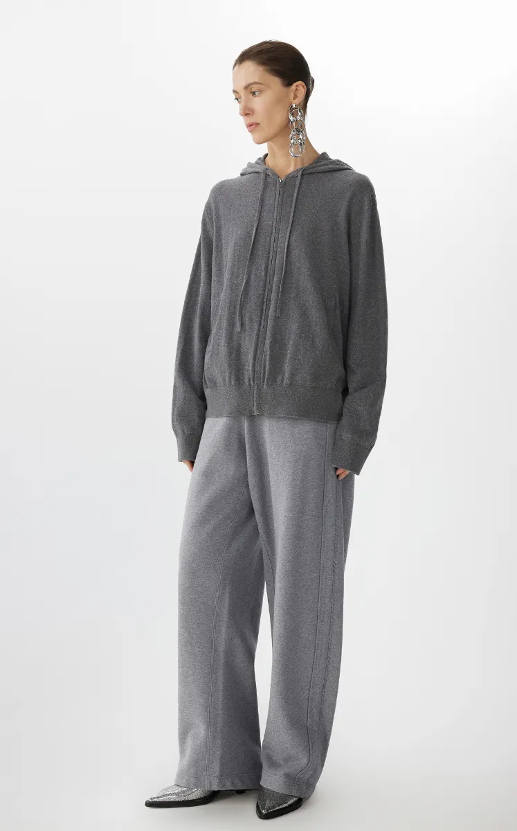 Pants / JNBY Drawstring Trim Cotton Ultra Long Pants