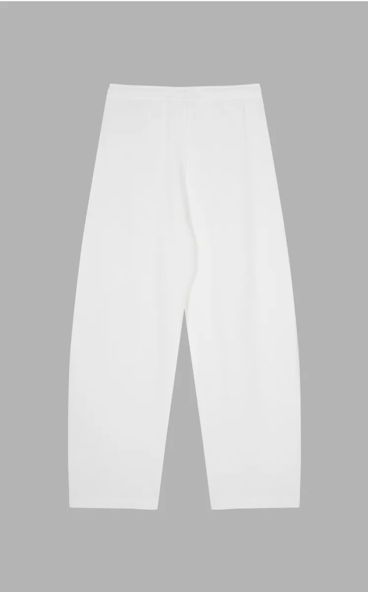 Pants / JNBY Drawstring Trim Cotton Ultra Long Pants