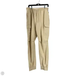 Pants Joggers By Clothes Mentor In Tan, Size: Xl