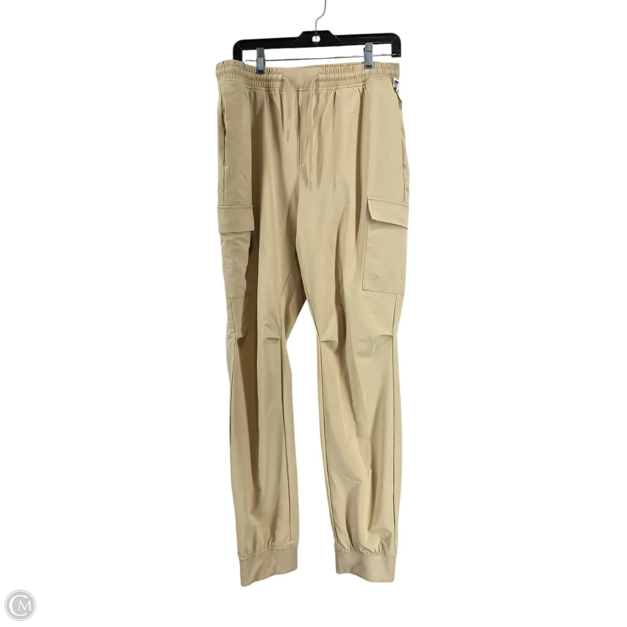 Pants Joggers By Clothes Mentor In Tan, Size: Xl