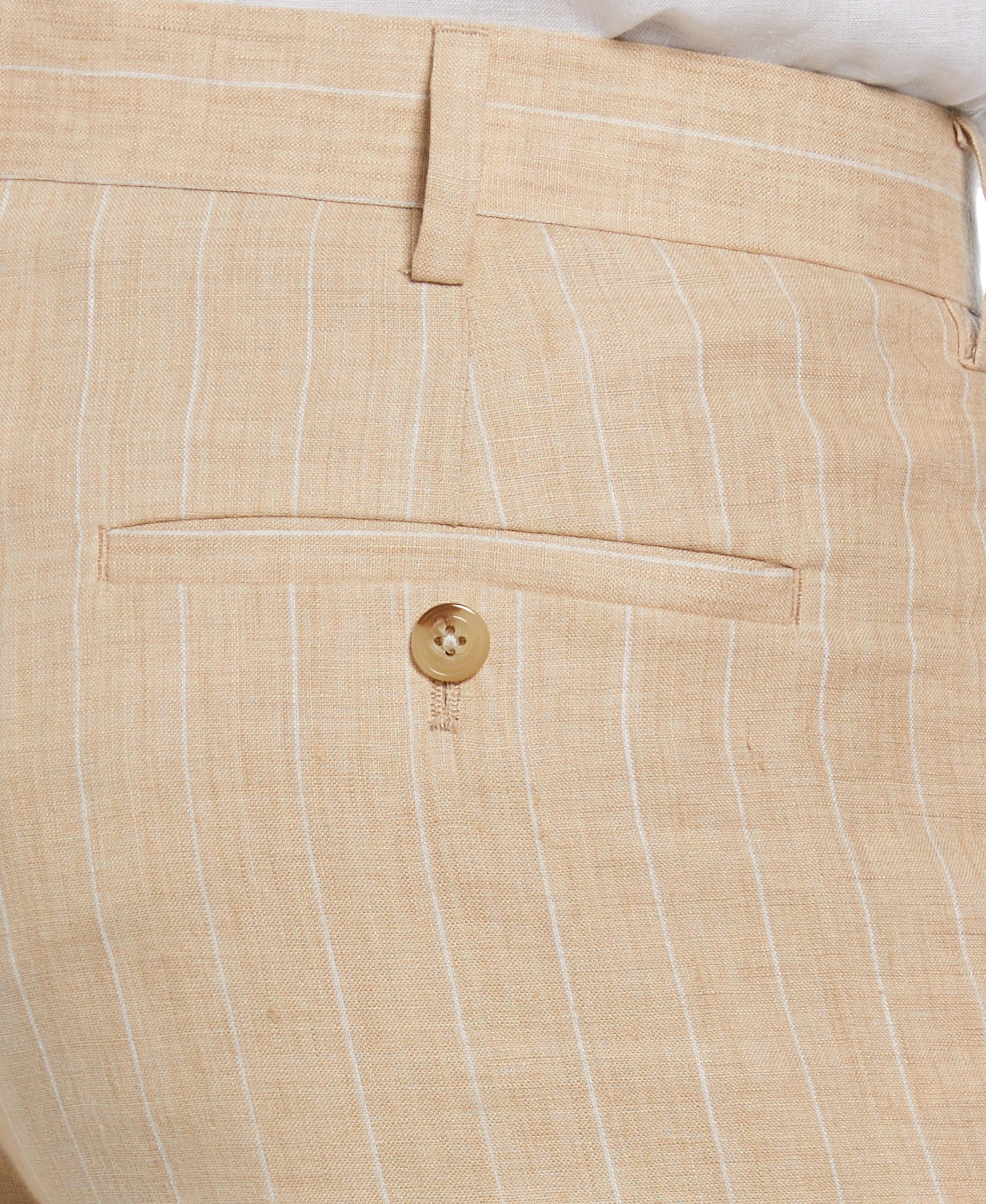 Pinstripe Linen Pant