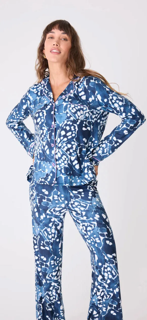 PJ Salvage Spread Your Wings Pyjamas Navy