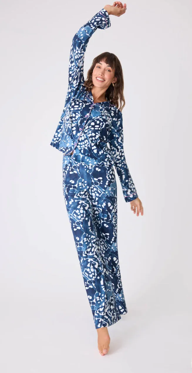 PJ Salvage Spread Your Wings Pyjamas Navy