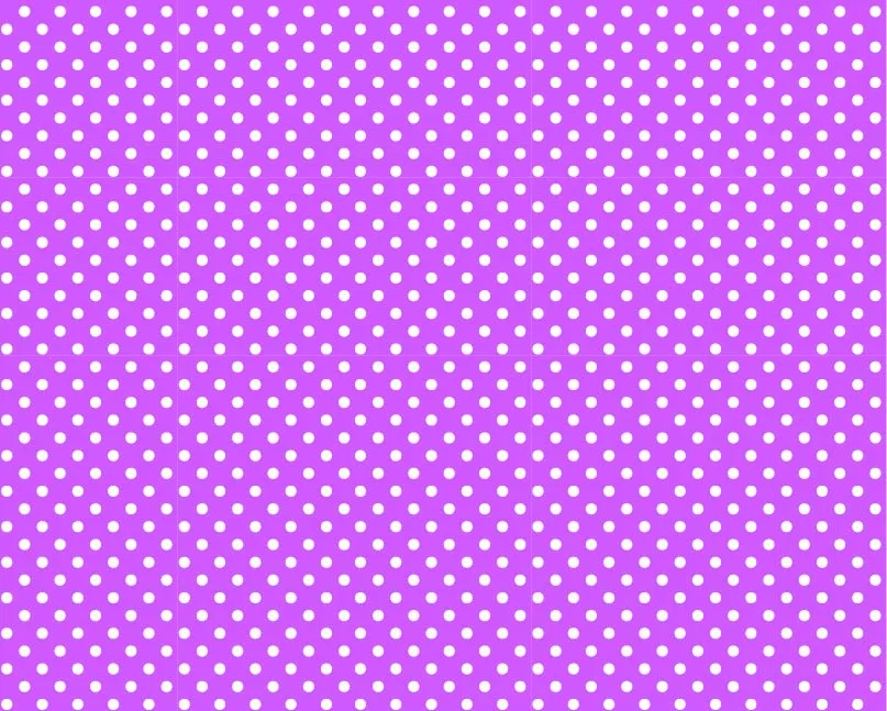 Polka Dot Printed Felt Sheets