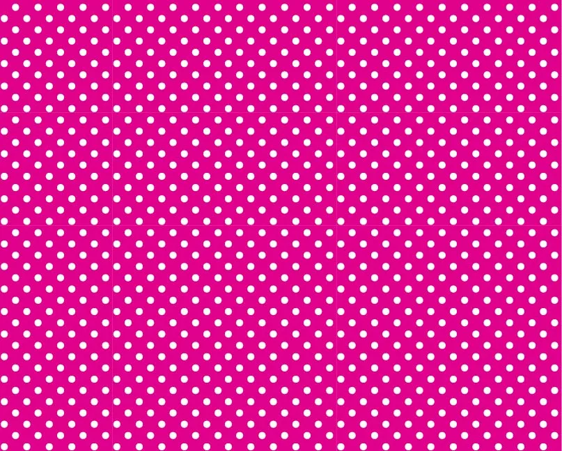 Polka Dot Printed Felt Sheets
