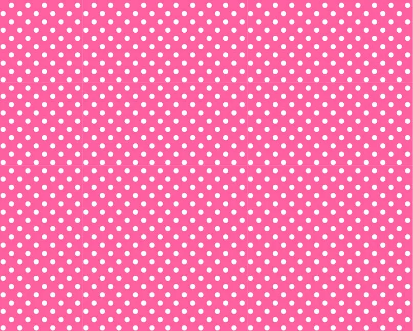 Polka Dot Printed Felt Sheets