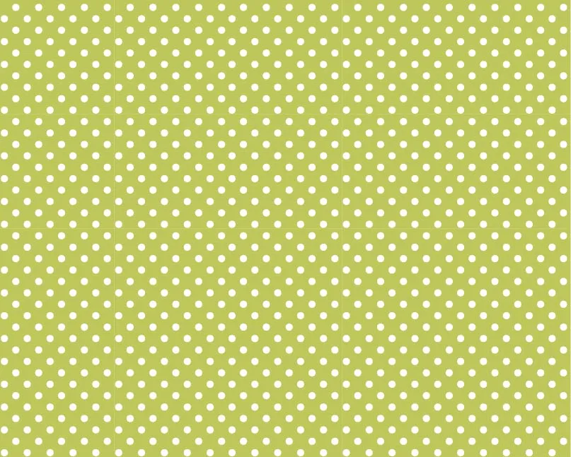 Polka Dot Printed Felt Sheets