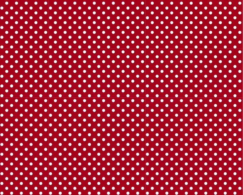 Polka Dot Printed Felt Sheets