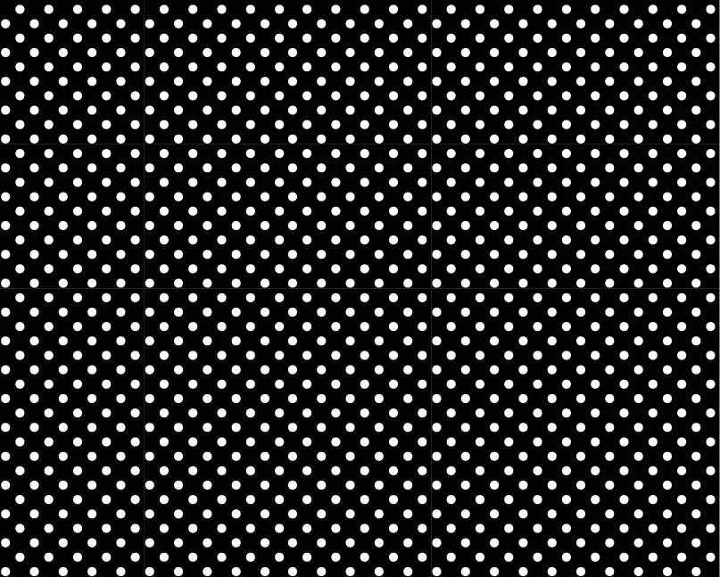 Polka Dot Printed Felt Sheets