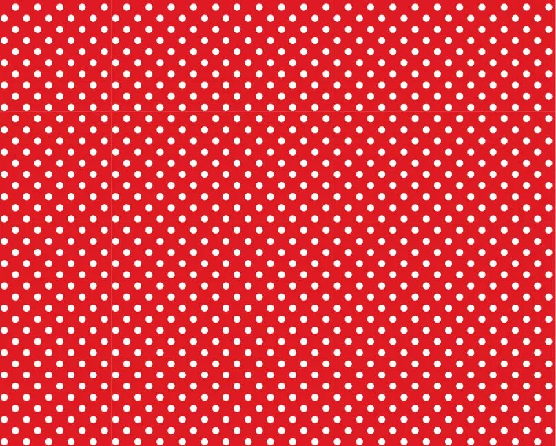 Polka Dot Printed Felt Sheets