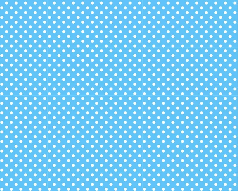Polka Dot Printed Felt Sheets