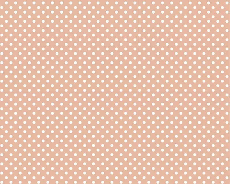 Polka Dot Printed Felt Sheets