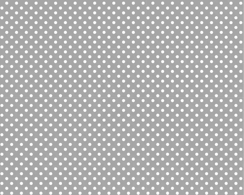 Polka Dot Printed Felt Sheets